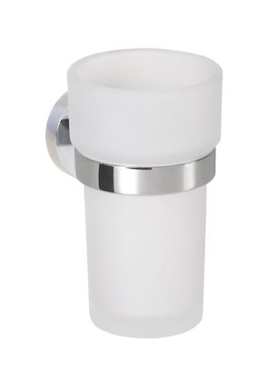 BEMETA OBLA Чаша за четки за зъби с държач