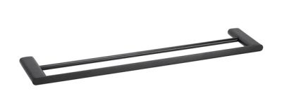 BEMETA ORGANIC BLACK Релса за кърпи двойна 64см