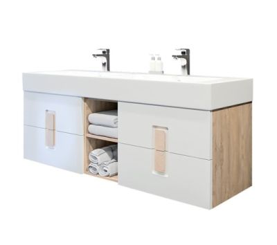 PVC Комплект шкафове за баня Калахари 150см