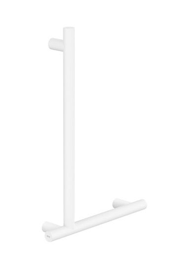 ACCESS Comfort DESIGN Ъглова лява дръжка за баня 90° Бял Мат