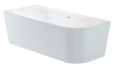 ROCA RAINA Ъглова вана от Stonex® лява 1800 x 800 Включва click-clack клапа и сифон ПЕРЛА