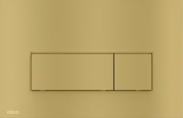 ALCA Бутон за вградено тоалетно казанче M57-BR-M BRASS-MAT
