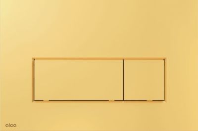 ALCA THIN Бутон за вградено тоалетно казанче M575 Gold 