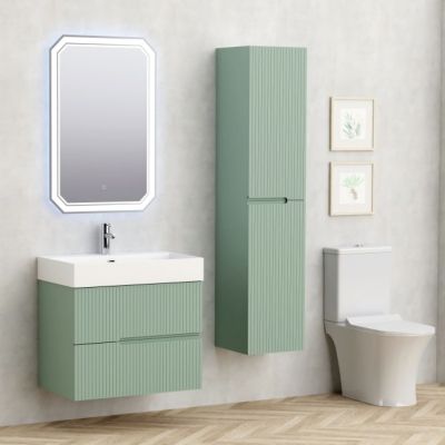 Eloria PVC колона за баня цвят зелен