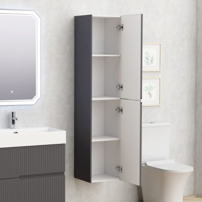 Eloria PVC колона за баня цвят бял мат