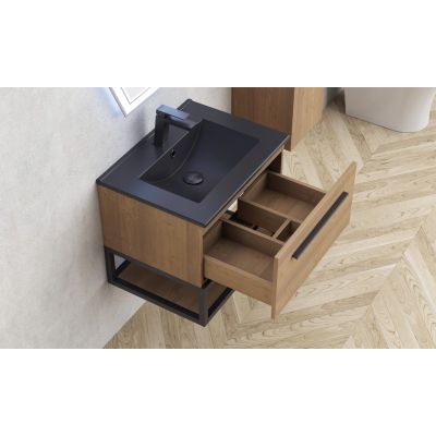 КОМПЛЕКТ PVC ШКАФ ЗА БАНЯ СИМОН 6050-039+УМИВ.6066G