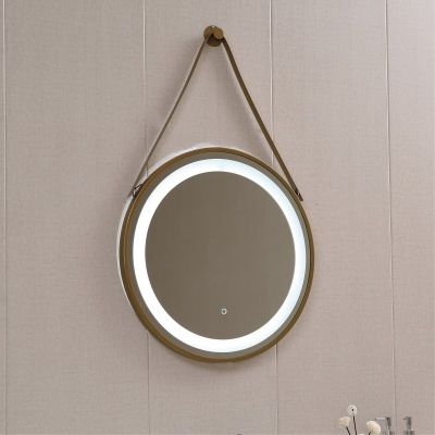 LED огледало за баня 1398G Ø60 см, стъкло