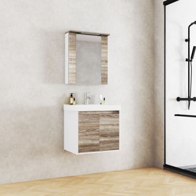 Мебели за баня PVC » ICP 6055 WOODEN