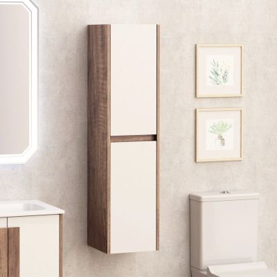 PVC Колона за баня ICP  3012 WOODEN