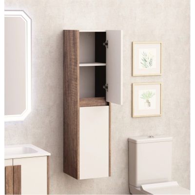 PVC Колона за баня ICP  3012 WOODEN