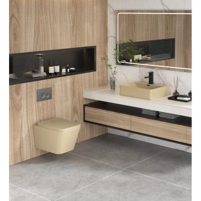 Конзолна тоалетна чиния ICC 5135BEIGE