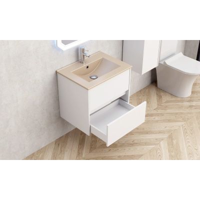 Мебели за баня » ICP 5955 + МИВКА ICC 6066BG БЕЖОВ МАТ