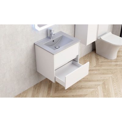 Мебели за баня » ICP 5955 + МИВКА ICC 6066G СИВ МАТ