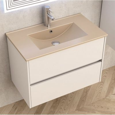 Мебели за баня » ICP 7955 + МИВКА ICC 8066BG БЕЖОВ MAT