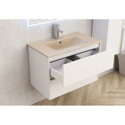 Мебели за баня » ICP 7955 + МИВКА ICC 8066BG БЕЖОВ MAT