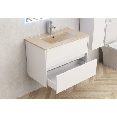 Мебели за баня » ICP 7955 + МИВКА ICC 8066BG БЕЖОВ MAT