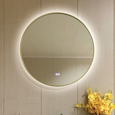 LED ОГЛЕДАЛО 1855/80 BRUSH LIGHT GOLD