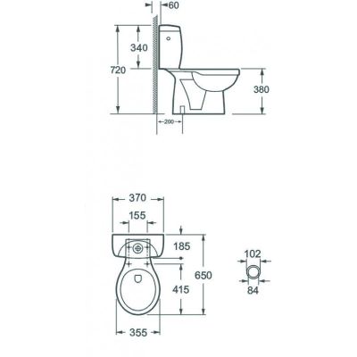 Моноблок ICC 1072S RIMLESS