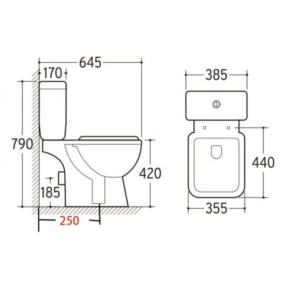 Моноблок ICC 8036 S PP RIMLESS