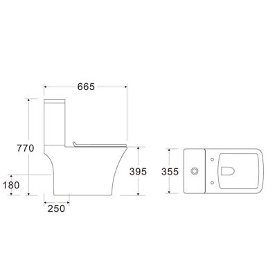 Моноблок ICC 7837S UF RIMLESS