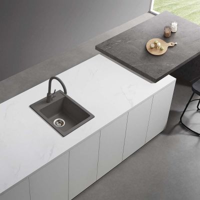 Гранитна мивка ICGS 4050 GRAY