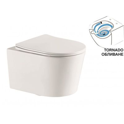 Конзолна тоалетна чиния Tornado ICC 4936