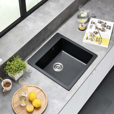 Гранитна мивка ICGS 5050 BLACK