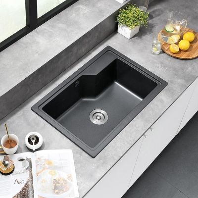 Гранитна мивка ICGS 8315 BLACK