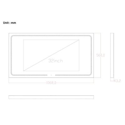 LED SMART ОГЛЕДАЛО ICL 1903 SMART