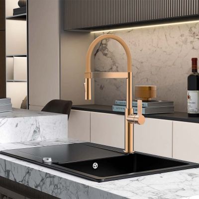 Месингов смесител ICF 7169184BRUSH ROSE GOLD