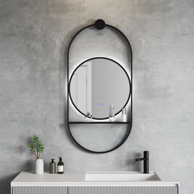 SAVONA BLACK ОГЛЕДАЛО LED 60X120 1943MB