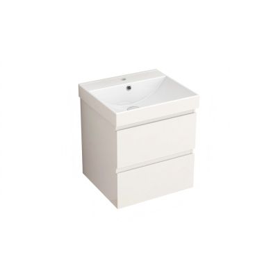 PVC ШКАФ AKADIA-50 6038-50W+УМИВ. 5953W-51CM