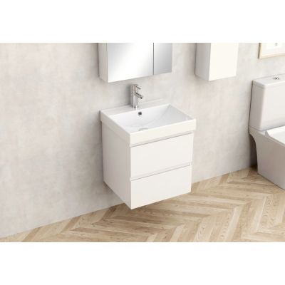 PVC ШКАФ AKADIA-50 6038-50W+УМИВ. 5953W-51CM