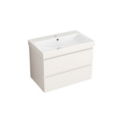 PVC ШКАФ AKADIA-75 6038-75W+УМИВ. 5953W-76CM
