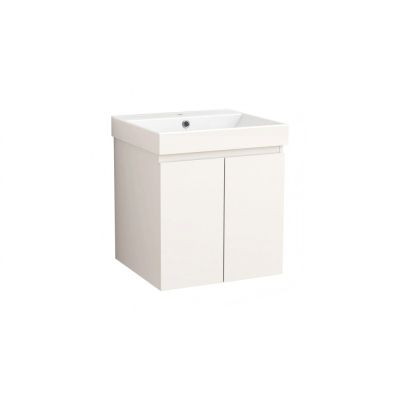 PVC ШКАФ ALDENE-50 5155-50W+УМИВ. 5953W-51CM