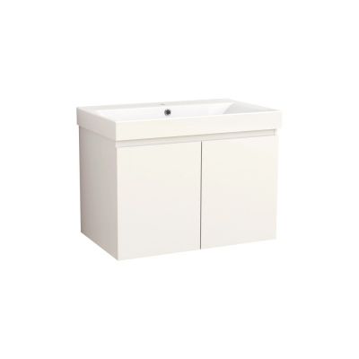 PVC ШКАФ ALDENE-75 5155-75W+УМИВ. 5953W-76CM