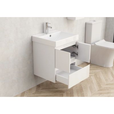 PVC ШКАФ AMBROGIO-50 9048-50W+УМИВ. 5953W-51CM