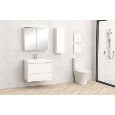 PVC ШКАФ AMBROGIO-75 9048-75W+УМИВ. 5953W-76CM