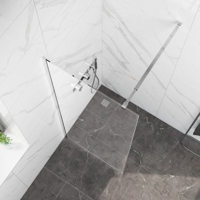 СТАЦИОНАРЕН ПАРАВАН CRISTINA CHROME 40*200 125TR-40C
