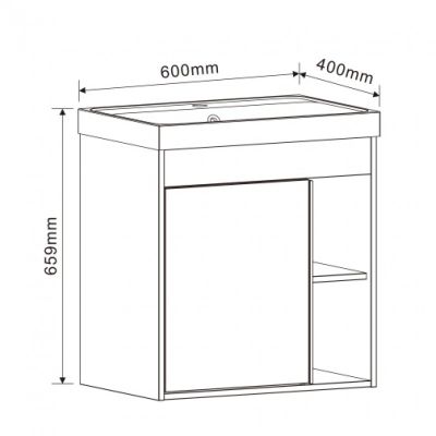 PVC ШКАФ DI LEGNO 5939
