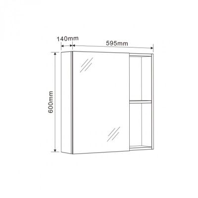 ШКАФ ЗА БАНЯ DI LEGNO 6060-14