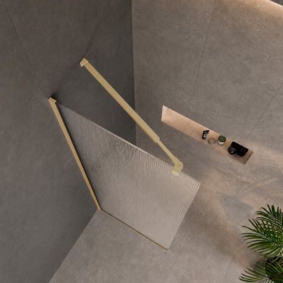 RIVELLE BRUSH GOLD СТАЦИОНАРЕН ПАРАВАН 125BG-60