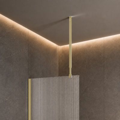 RIVELLE BRUSH GOLD СТАЦИОНАРЕН ПАРАВАН 125BG-80