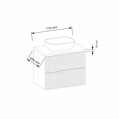 PVC ПЛОТ DI LEGNO 03714530WM