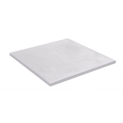Душ корито Rough 8010RS-1 80×80×4 см, бял мат, каменна смола