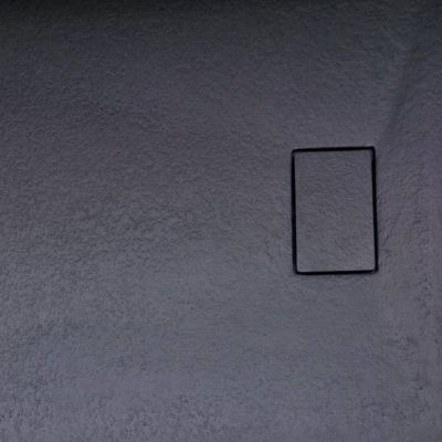 Душ корито Rough 10080RS-2 80×100×4 см, черен мат, каменна смола