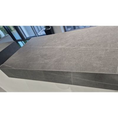 Душ корито Rough 16080RS-3 80×160×4 см, matt dark grey, каменна смола