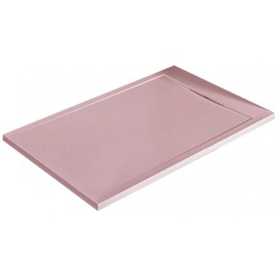 Душ корито Marble 12080 80×120×3.5 см, antique pink, каменна смола