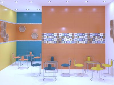 TUCAN Decorado Viola Set 3 Декор 20 x 50