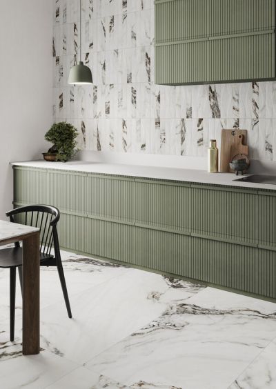 DECO Calacatta Monet Гранитогрес 32 x 62.5
